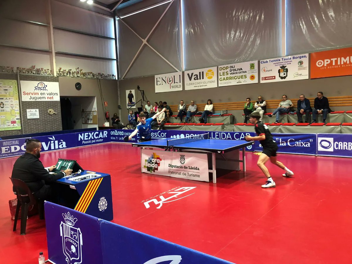 cttborges's tweet photo. ⚖️Empat a tres de L'ENoLI Les Borges Vall 

1️⃣El conjunt garriguenc suma un punt en la visita de l'Irun Leka Enea al Centre de Tecnificació 

⚔️La lluita per les places europees i la salvació a la Superdivisió es decidirà en les dues últimes jornades https://t.co/6uQrV0C5Vk