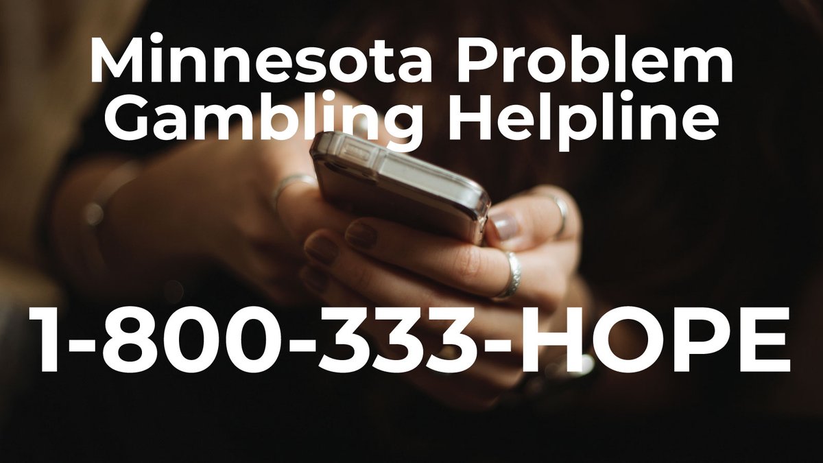 You don’t have to be an expert to provide support to someone struggling. Knowing about the Minnesota Problem Gambling Helpline can make a difference. It’s free, confidential and available 24/7. Call 1-800-333-HOPE or text HOPE to 53342. #Minnesota #MMNAPG