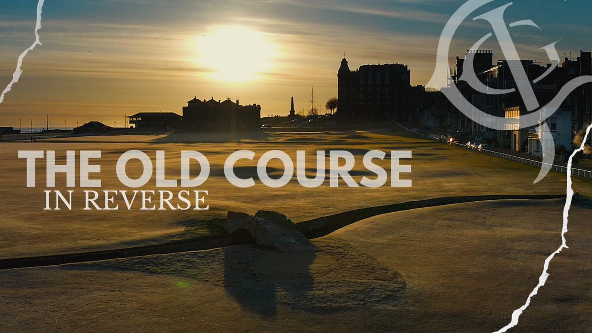 Latest film live: The Old Course in reverse. Link 👇 Huge thanks to @TheHomeofGolf for putting a memorable weekend together and we were very fortunate to be a part of it! @CunninGolf youtu.be/IveMHBM9J54