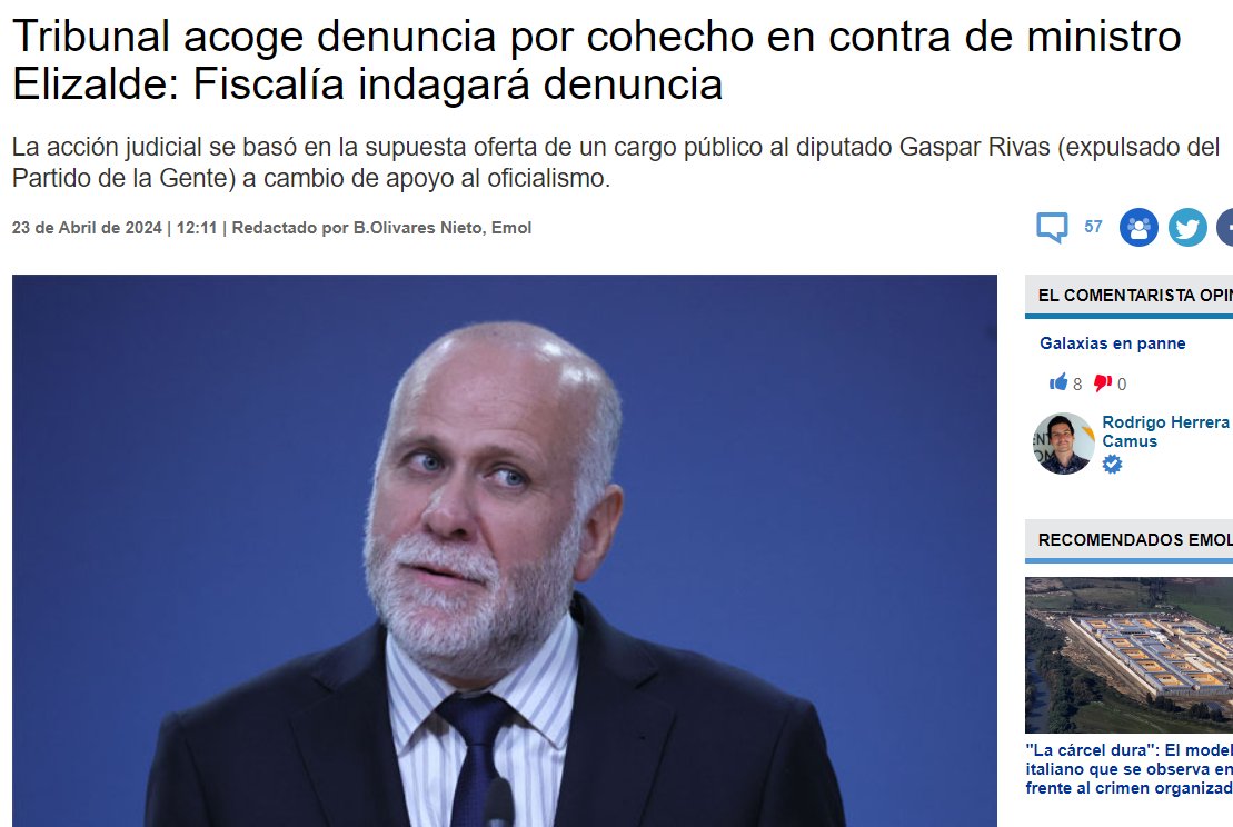 Rechazo de censura a la mesa comunista de @Camara_cl resolvió solo cuestión política. Su destino judicial lo resolverá un @PJudicialChile @alvaroelizalde ejecutó práctica común del ejecutivo consistente en entrega de prebendas a cambio de votos. Así se eligió tb a @vladomirosevic