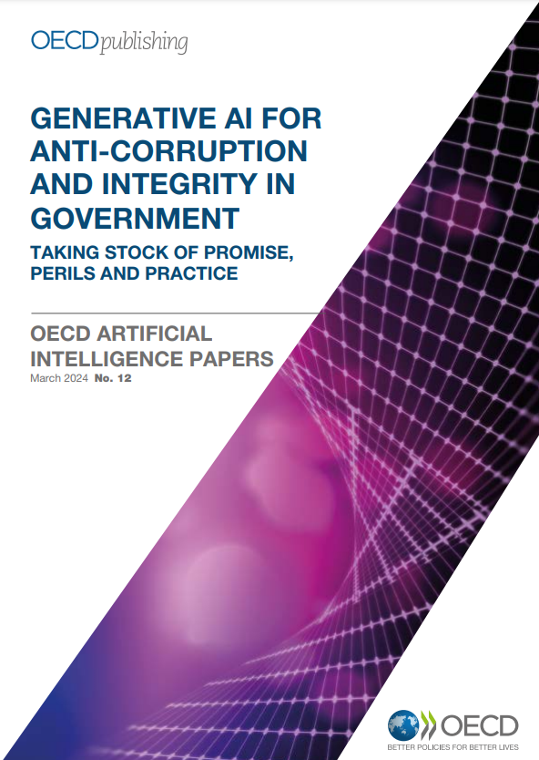 SESNAOficial's tweet photo. #DiaInternacionalDelLibro 

Te compartimos la pieza publicada por @OECD "Inteligencia Artificial generativa para #anticorrupción e integridad gubernamental" donde podrás encontrar:

🧠Usos y oportunidades de la #IA
⚠️Posibles riesgos y retos en su uso
📒Casos de estudio

Consulta el documento aquí:
https://t.co/Ewp3MYAgL8