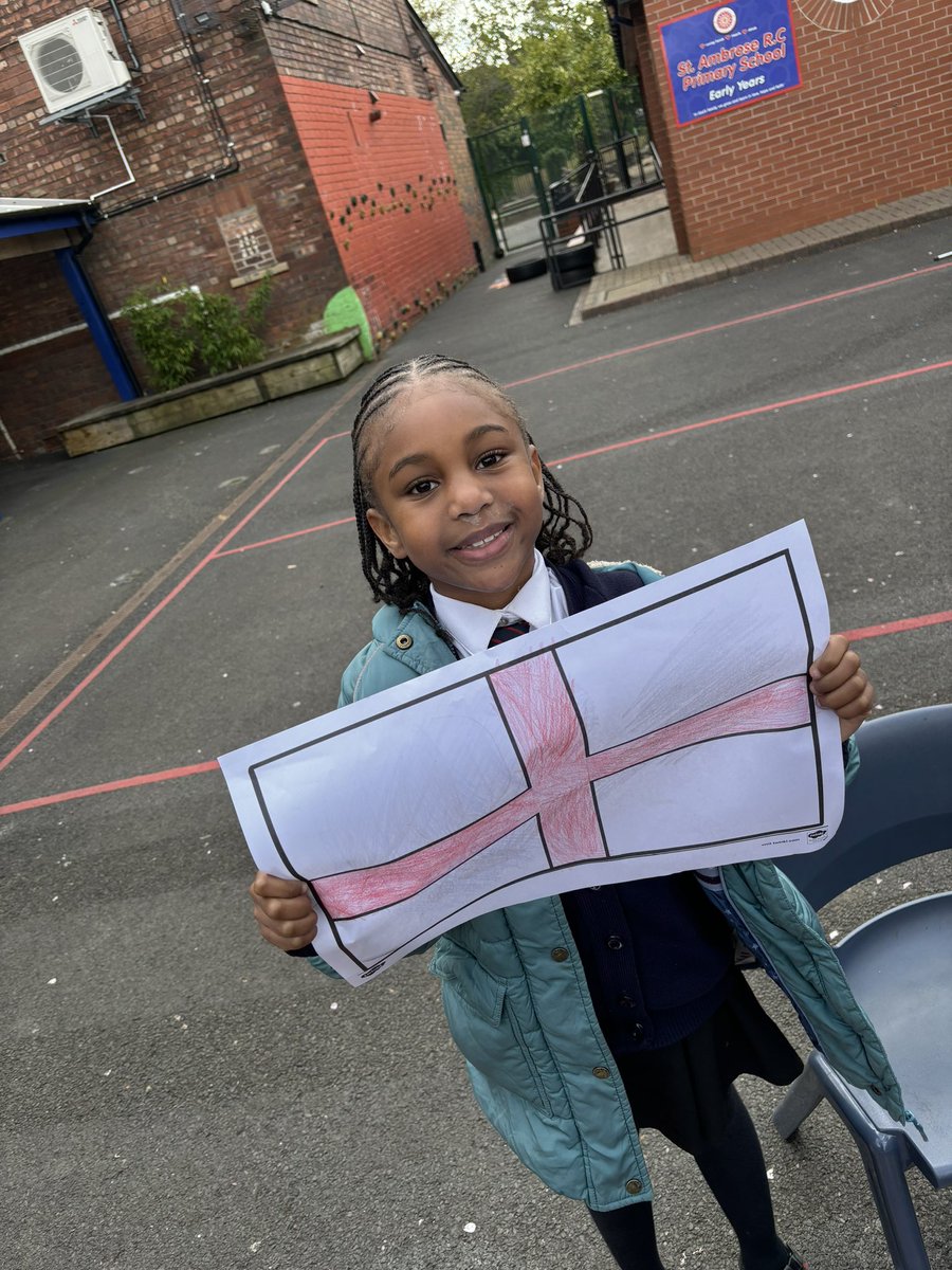 Happy St George’s Day! ❤️

To celebrate, Early Years made St George Cross brownies and Art Club made St George Cross flags. 🏴󠁧󠁢󠁥󠁮󠁧󠁿

#stgeorgesday #georgecross #stgeorge