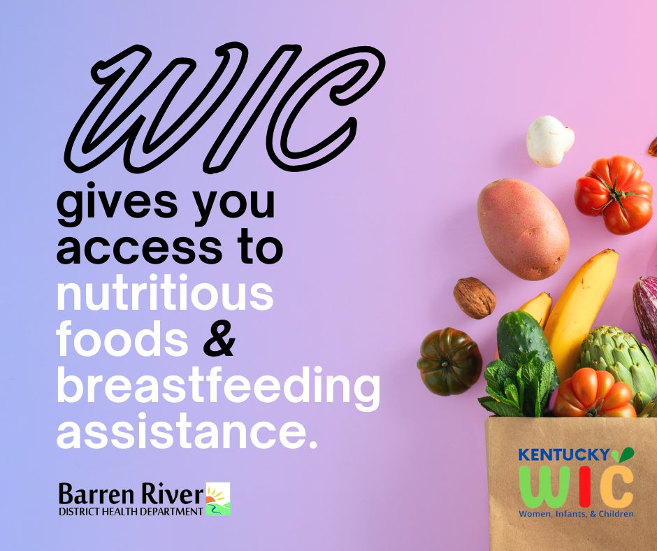WIC is a supplemental nutrition program for parents and children under 5 years of age. WIC also helps mothers who are in need of breastfeeding assistance or maternal resources! 🍼 Interested in signing up? Learn more about our WIC program here — barrenriverhealth.org/wic-program
