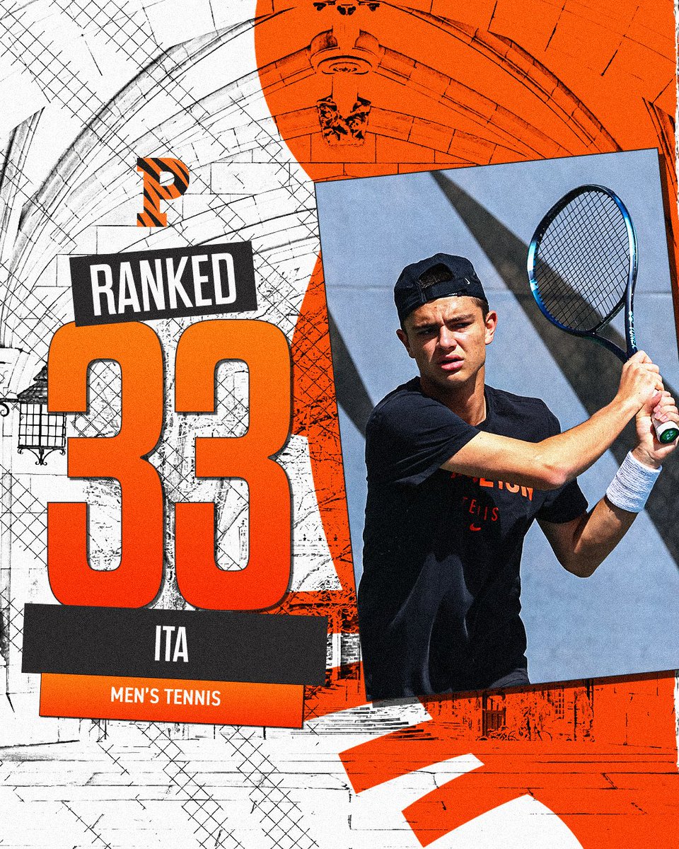 The Tigers check in at No. 3⃣3⃣ in the latest ITA team rankings! 🔗: shorturl.at/djMRX