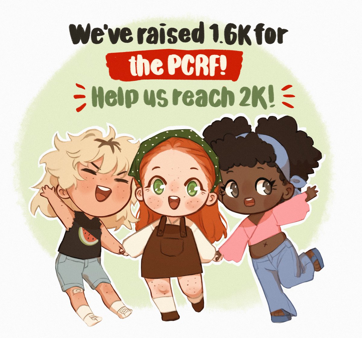 With your help, we surpassed our goal of 1.5k! Help us make it to 2k before April ends! The girls already donated, why haven't you?👀