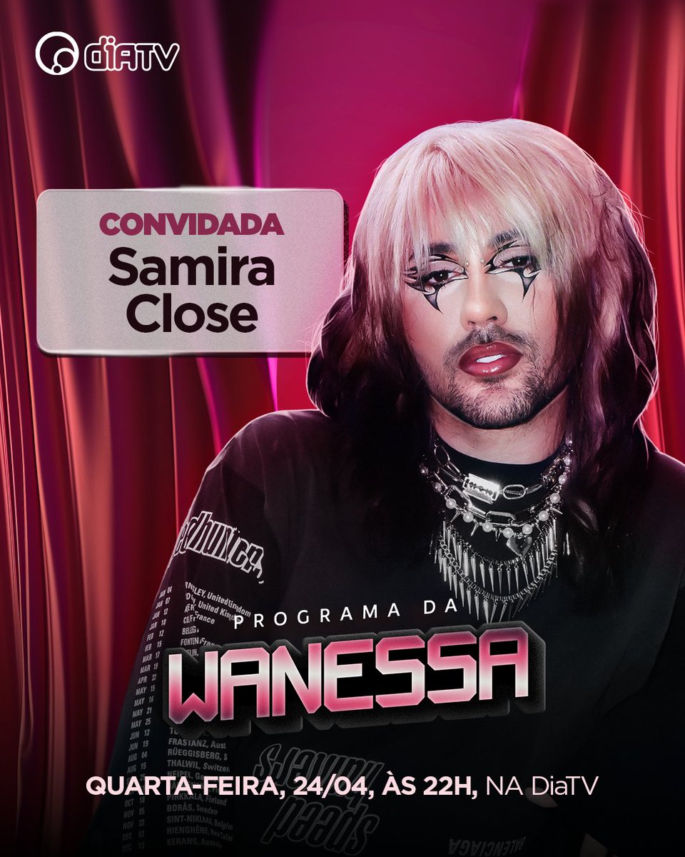 Última chance de participar do #ProgramaDaWanessa (nesta temporada)! Mande a sua história, com muita baixaria, para (11) 98850-4412. Capriche bem que @samiraclose vai te aconselhar junto com a @wanessaw0lf e @Lorelay_Fox. 🔴 Programa da Wanessa, quarta-feira, às 22h!