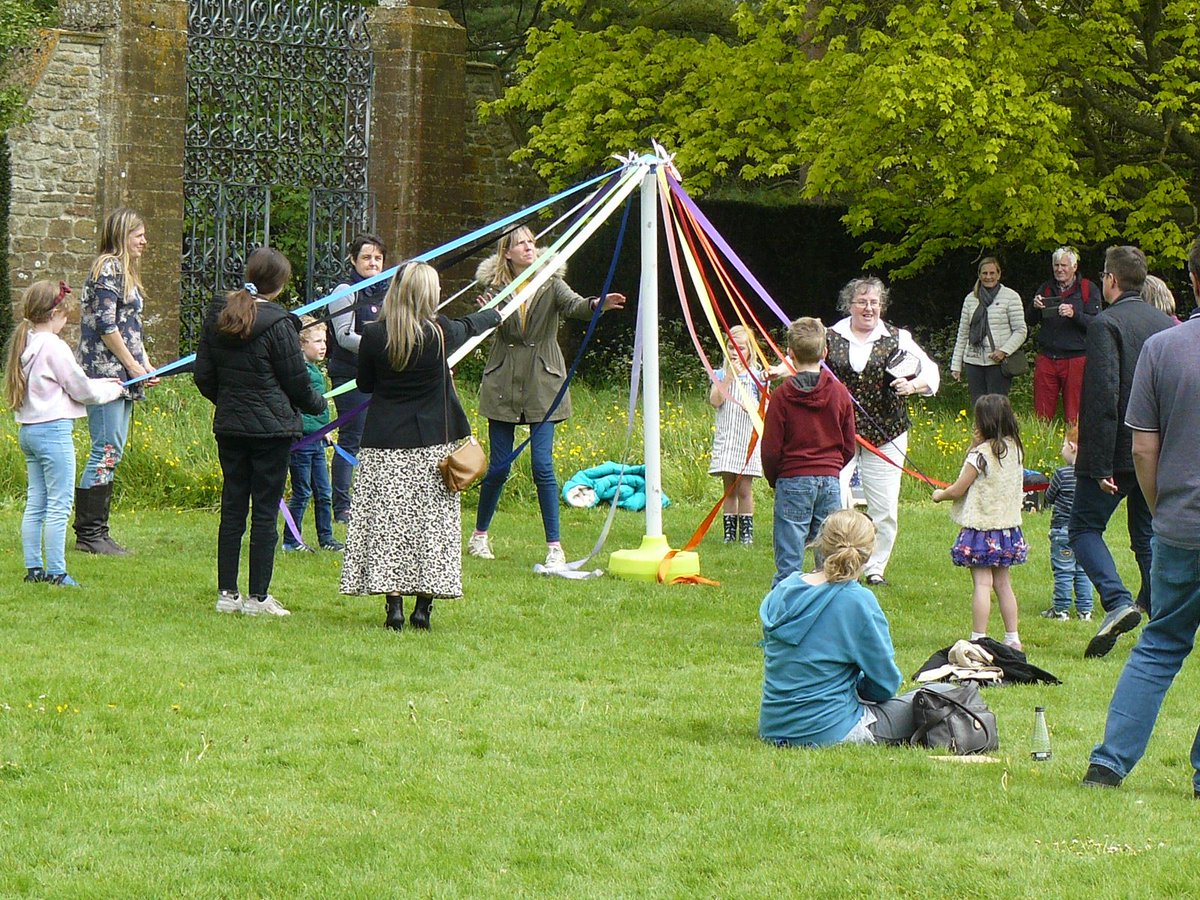 Come and learn maypole dancing! Monday 6 May at Charterhouse. For all ages - learn traditional dances in our beautiful setting at Charterhouse. Book admission tickets on our website historiccoventrytrust.org.uk/visit/charterh…