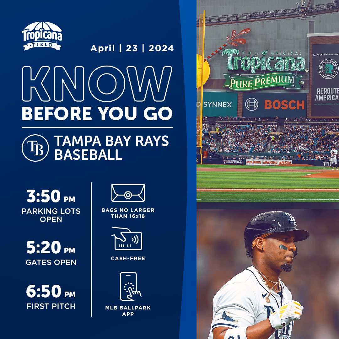Headed to game 2 of our series vs Detroit? Here are some things to know before you go!