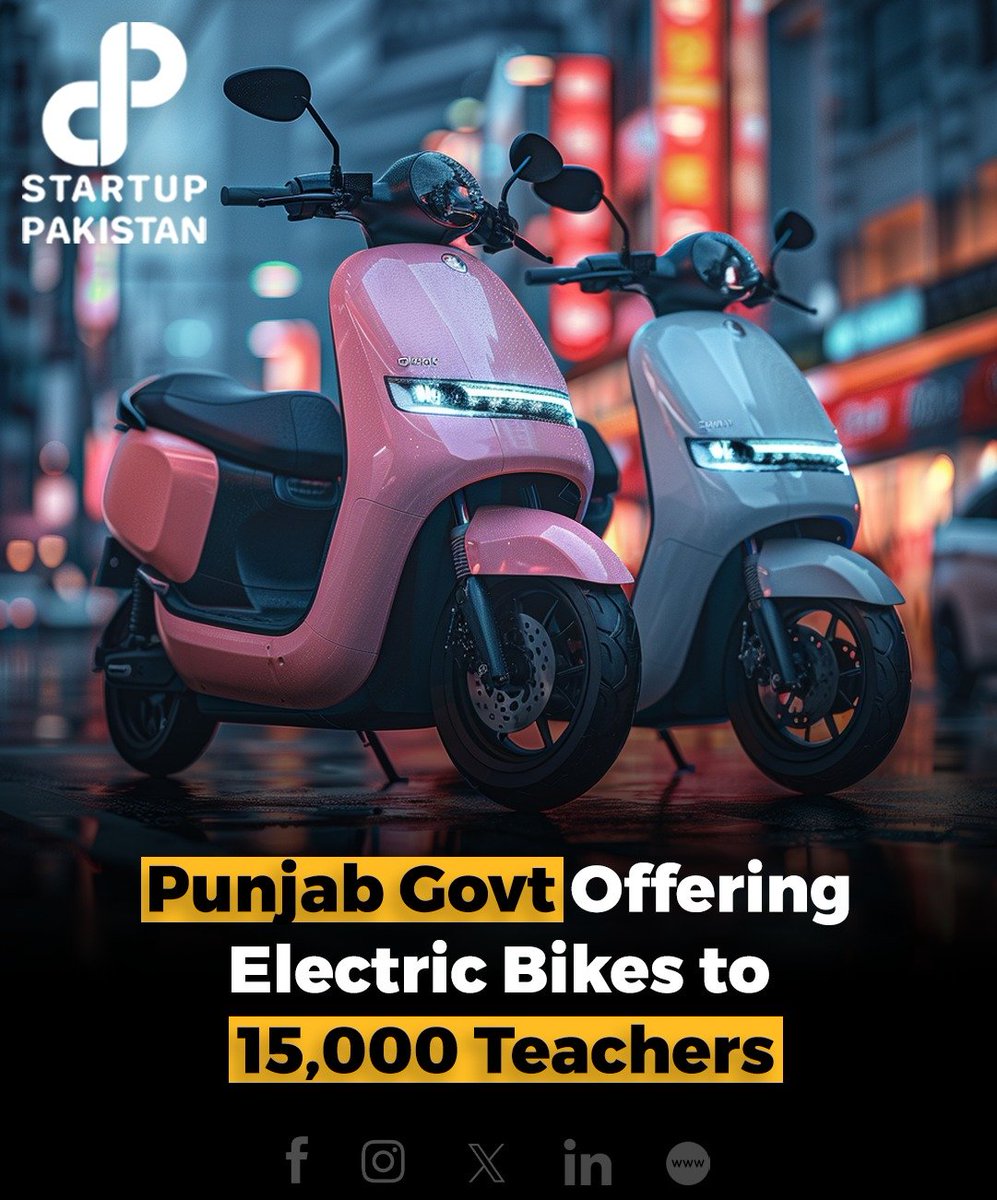 The Punjab government has unveiled a pioneering initiative to assist educators amidst soaring fuel prices by distributing electric bikes to 15,000 teachers across the province.

#Punjab #Electricbikes #Ebikes #Punjabgovernment #Teachers