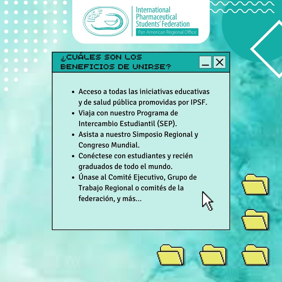 IPSFparo's tweet photo. [ES]  ¿Quieres saber más sobre IPSF?🌎💊 Esto te interesa, desliza para  conocer sobre nosotros. Cualquier otra consulta no dudes en  contactarnos✍️

#IPSFPARO #IPSForg #farmacia #estudiantedefarmacia https://t.co/AYGsFO8yX3