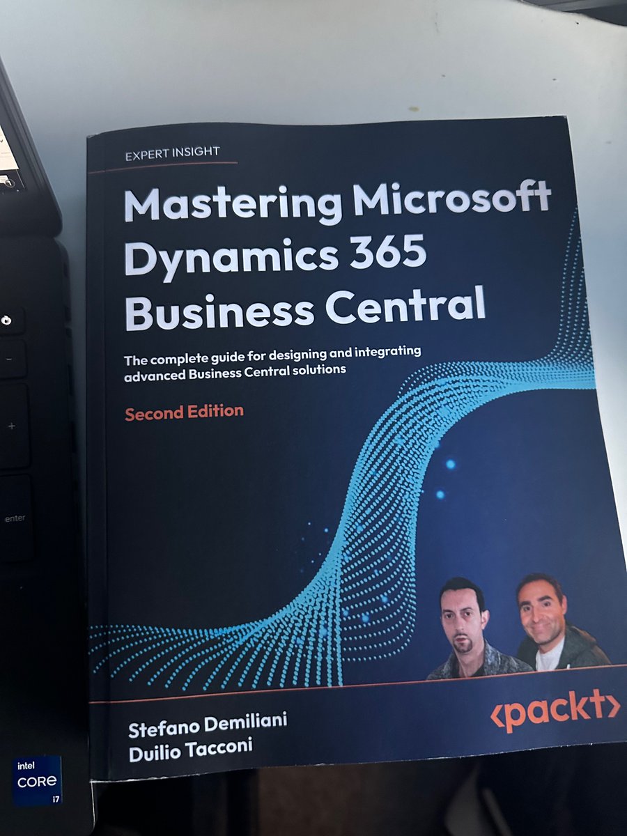 TweetImranK's tweet image. #msdyn365bc  #Microsoft #packt 
Got this today. Looking forward to dive into it.
