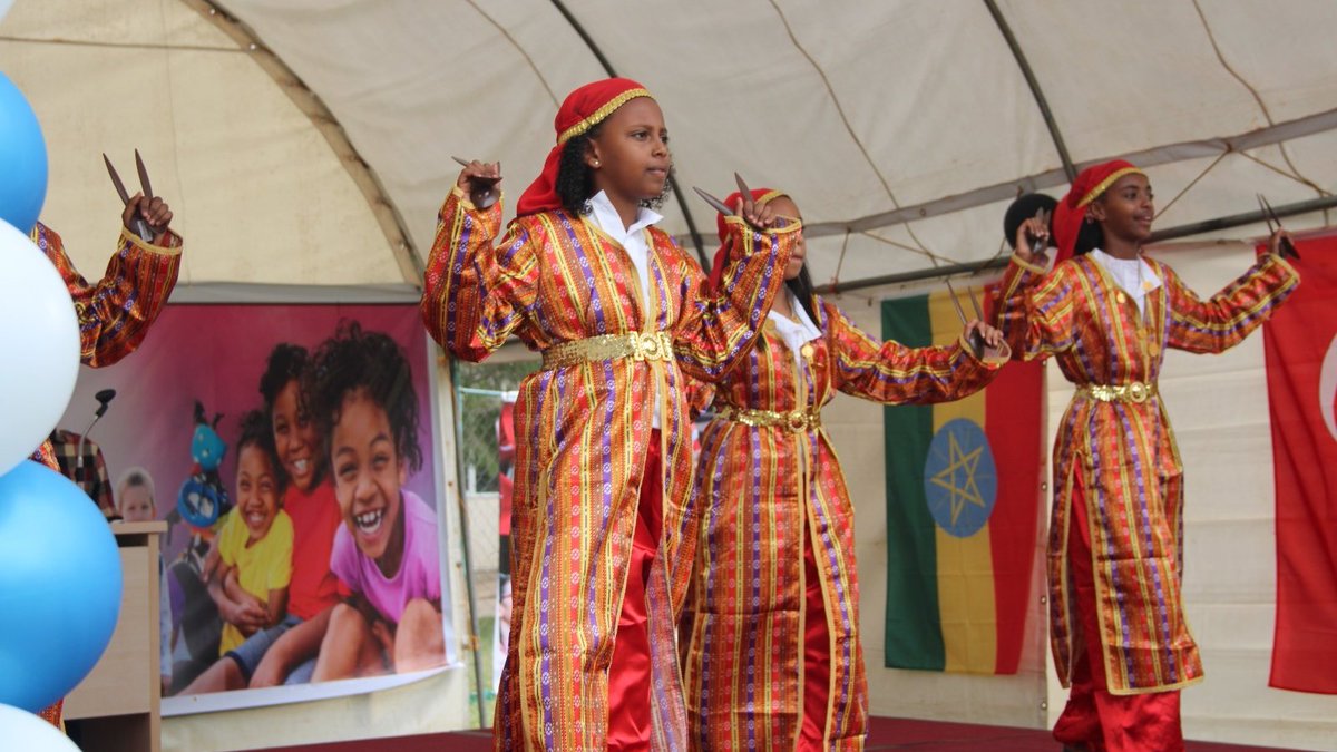 ETmaarif's tweet image. As #IMSE we celebrated the #23April National Sovereignty and Children's Day. We commemorated the 104th anniversary of #23April with the presence of the Honorable Turkish Ambassador to Ethiopia, Mr. Berk Baran, other esteemed guests, &amp;amp; our school community from all branches🎉🎆🎇