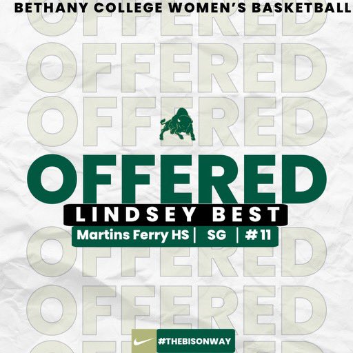 After a great visit with <a href="/CoachLopezzzz/">Mikayla</a> I am excited and honored to have received my first official offer!! Thank you for making me feel at home!!#RollBison @BCWBB @OVdragons2025 <a href="/RioCoachBias/">Brandon B. Bias</a> <a href="/ErinBest42/">erin best</a>