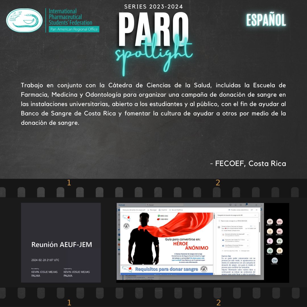 IPSFparo's tweet photo. 🌎Spotlight series 2023-2024🌎 

[En] Find out what our MO’s are doing in the region🤝

[Es] Conoce que están haciendo nuestras MO en la región🤝

[Pt] Descubra o que nossas MO estão fazendo na região🤝

[Fr] Découvrez ce que font nos MO dans la région🤝

#PAROSpotlight #IPSFPARO https://t.co/TDABXESUgQ
