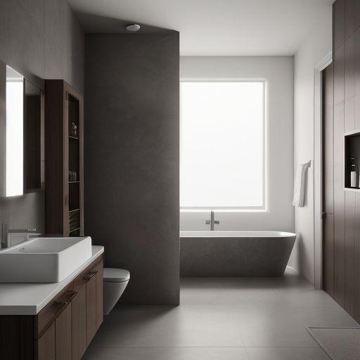 RenovateClubAI's tweet photo. Découvrez cette idée de rénovation pour une salle de bain moderne en tons marron. 🛁 #designintérieur #décoration #homestaging https://t.co/1Txjux3TgY https://t.co/MomRgJHB48