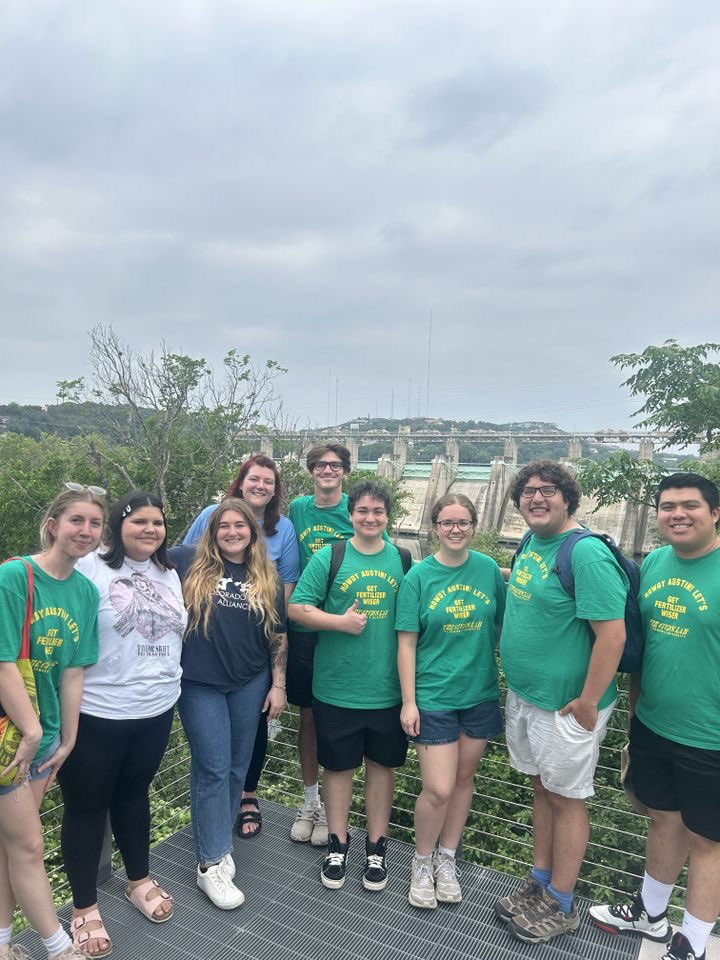 TODAY in The Civics Lab!

We were able to send a wonderful group of student members down to <a href="/LCRA/">Lower Colorado River Authority</a> right off of lake Austin to chat about #GetFertilizerWiser!

As this semester is starting to come to a close. We are still fighting to make sure #GetFertilizerWiser spreads its voice