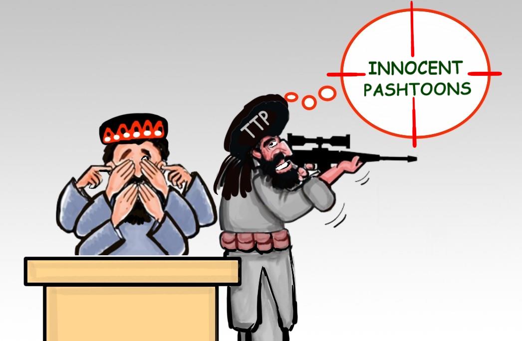 Rather than standing against the cowardly actions of the Khawarij, the Pashtun Protection Movement sees fit to capitalize TTP terrorism for their political gain. This exploitation must end for the sake of peace and unity.

#TTPTM #PTMExposed