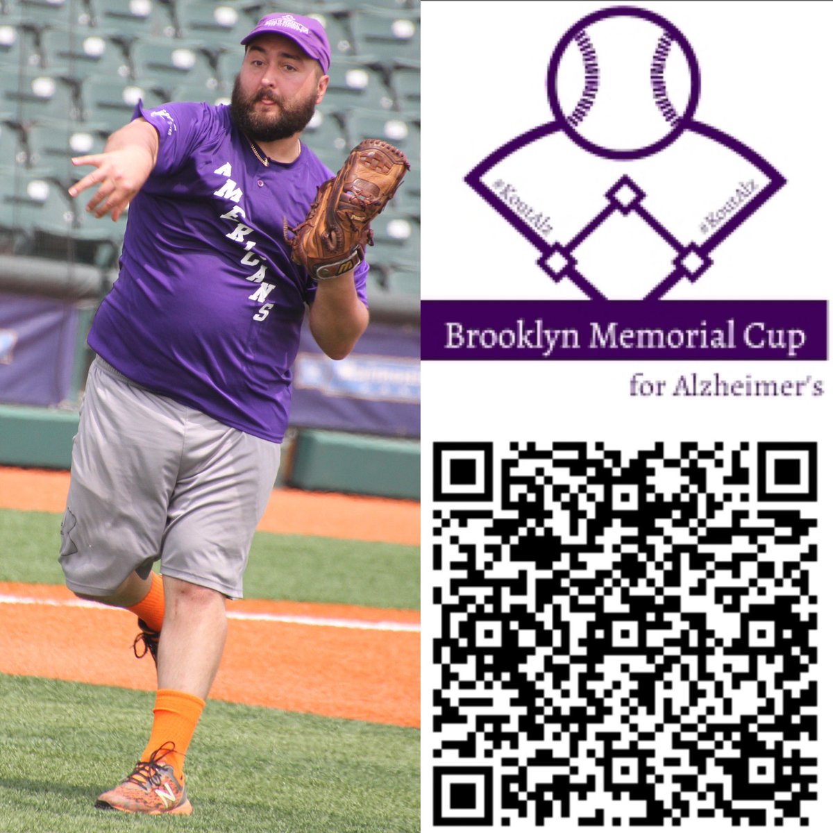 He’s BACK! The reigning, defending, @BKMemorialCup 2023 Morton Blittner Game MVP, @RedVykingGaming has re-upped with The #BKAmericans! Please help us reach our $12K goal: act.alz.org/goto/BrooklynM… #KoutAlz #ENDALZ #TheLongestDay