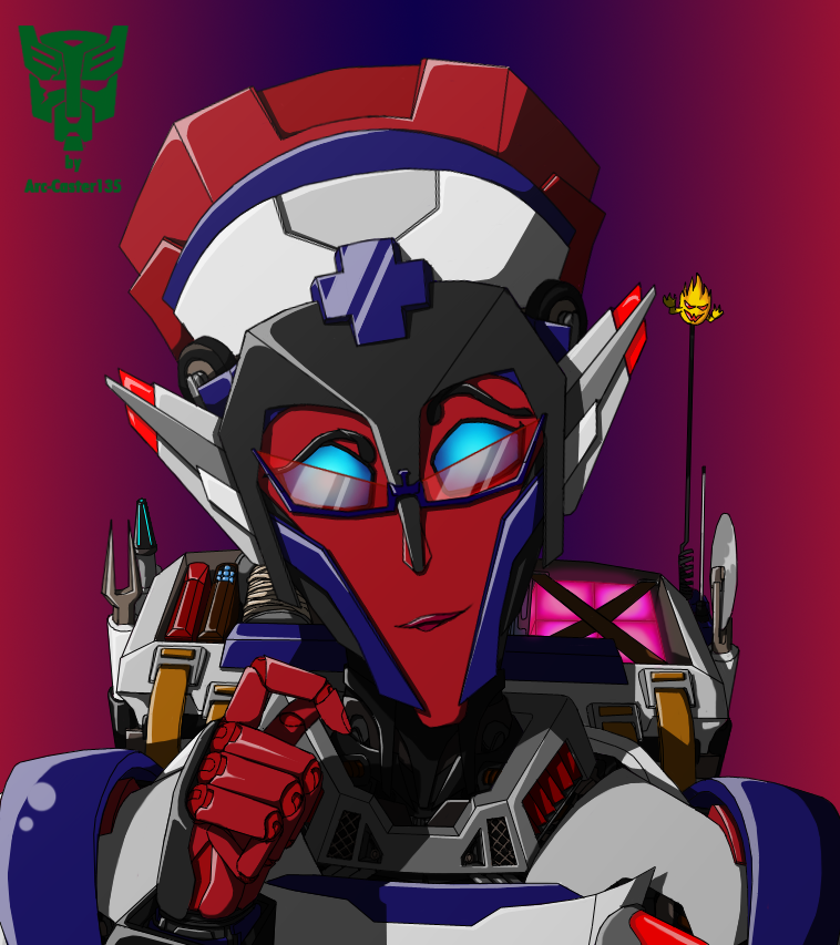ArcCaster135's tweet photo. TF135: #Code_Blue
Originally an EMT. During the war, Code Blue quickly stood out as one of Cybertron's best field medics. She earned the nickname "Iacon's Angel" from the countless troops that she tended to in the heat of combat.
#Transformers #Fanart #Maccadam https://t.co/q01R5ELk42