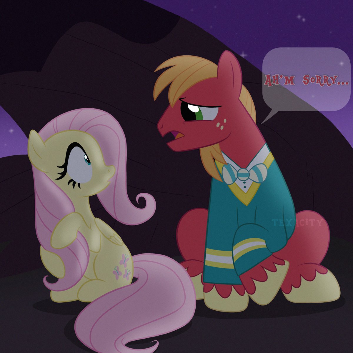'Ah'm sorry...'

Alternate Ending to Filli Vanilli where Big Mac & Fluttershy have a heart to heart moment 🍏🦋
