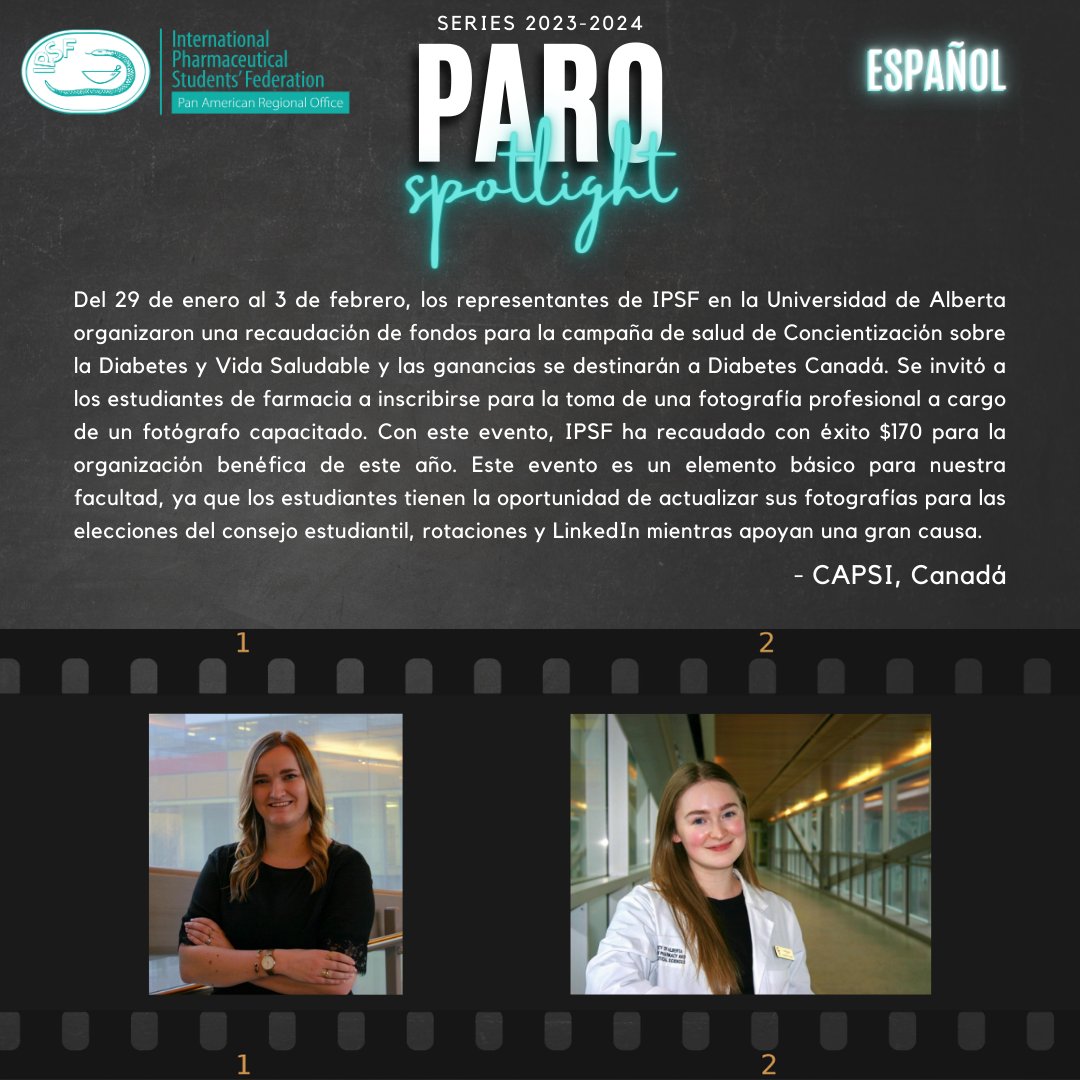 IPSFparo's tweet photo. 🌎Spotlight series 2023-2024🌎

[En] Find out what our MO’s are doing in the region🤝

[Es] Conoce que están haciendo nuestras MO en la región🤝

[Pt] Descubra o que nossas MO estão fazendo na região🤝

[Fr] Découvrez ce que font nos MO dans la région🤝

#PAROSpotlight #IPSFPARO https://t.co/rpK93pD25A