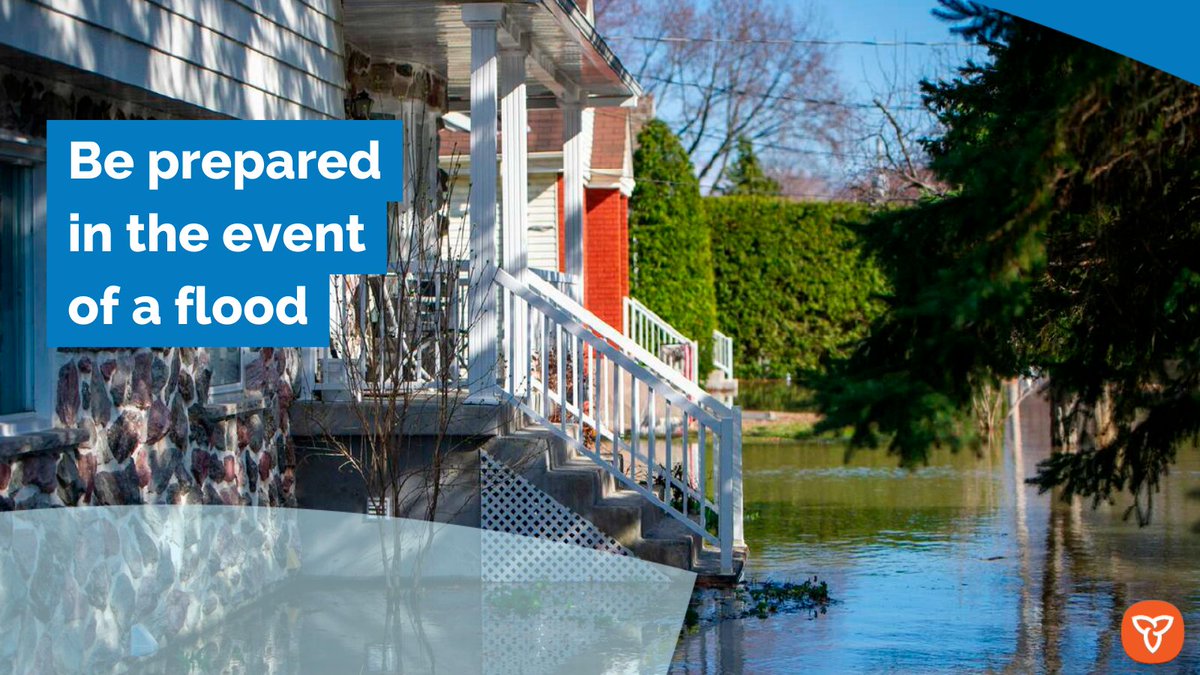 ONsafety's tweet photo. April showers can bring spring flooding.
Make an emergency plan and kit to prepare your household in the event of a flood. Learn how to take steps to prevent flooding in your home: https://t.co/q0auUt1Mtb
@OntarioWarnings #ONready https://t.co/Y0PJJhVaqj