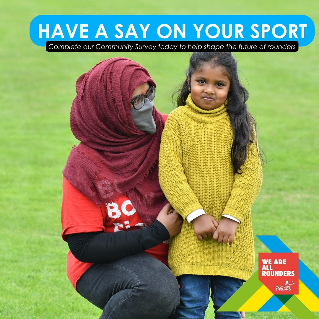 Have you had your say in our 2024 Community Survey❓️ We'd really appreciate it if you could take 5 minutes to tell us about your involvement and experiences in rounders, in order to help us shape the future of our sport. Complete the survey here👉️ bit.ly/CommunitySurve…