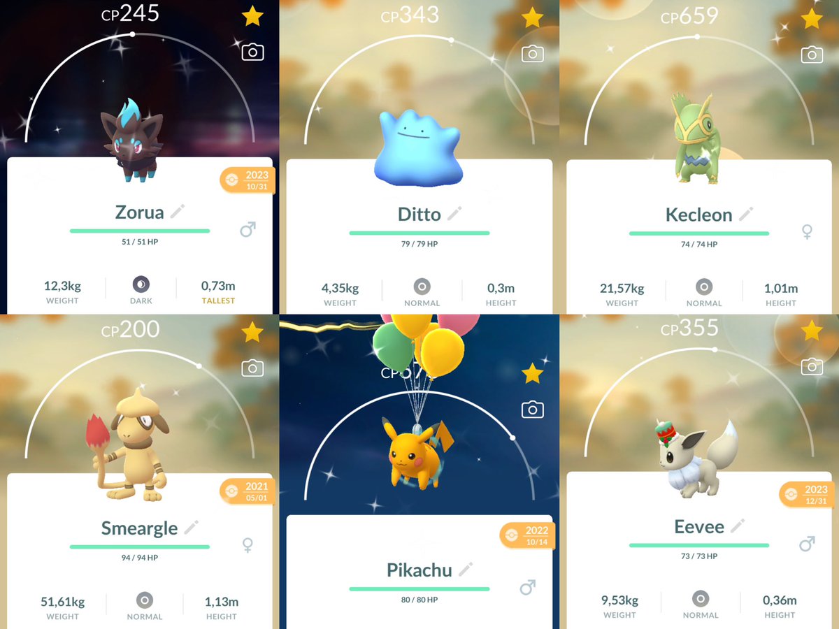 ✨🎁Giveaway🎁✨

➡️ 500 followers 🥳 

To participate:
❤️ Like this post
💬 Comment which one would you like to win and why you want it 👀

🚨You must have the Pokemon in its shiny form already registered or have a MILLION STARDUST to make the trade

➡️ Ends April 28 ✅