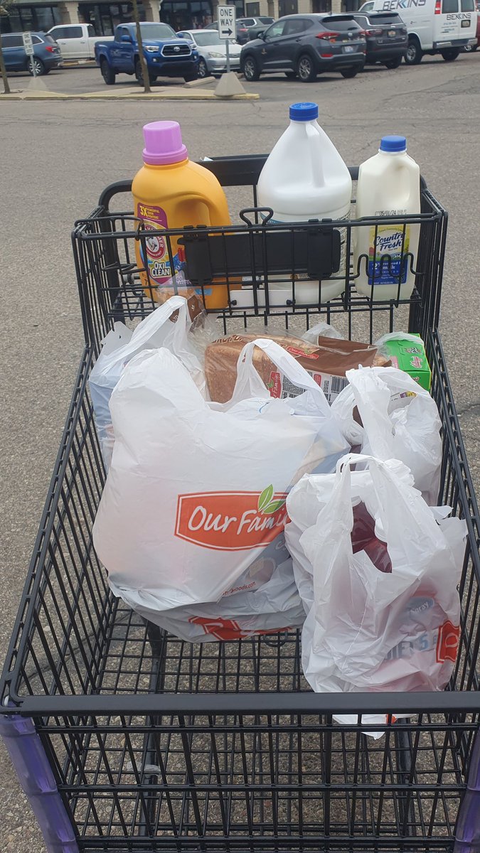 You're looking at 152 dollars worth of groceries. #Bidenomics