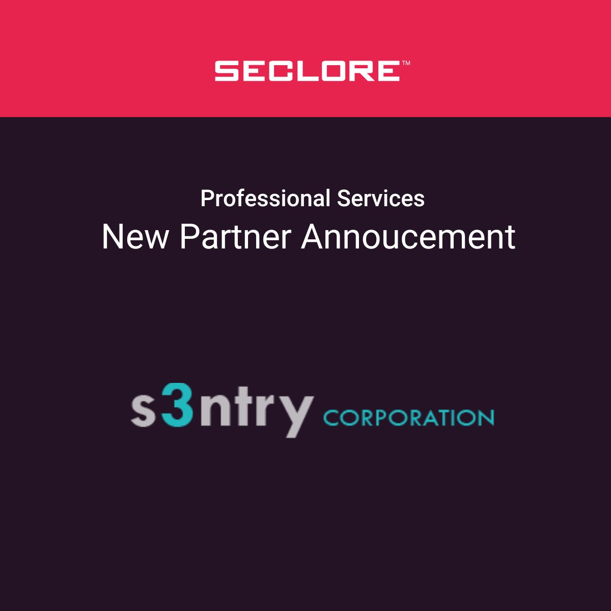 secloretech's tweet image. Partner Spotlight: #Seclore extends its professional services through a partnership with s3ntry Corporation, specializing in software integration and training.
Learn more about our collaboration: bit.ly/3Q4eEpR 🌟
#professionalservices #softwareintegration #IT