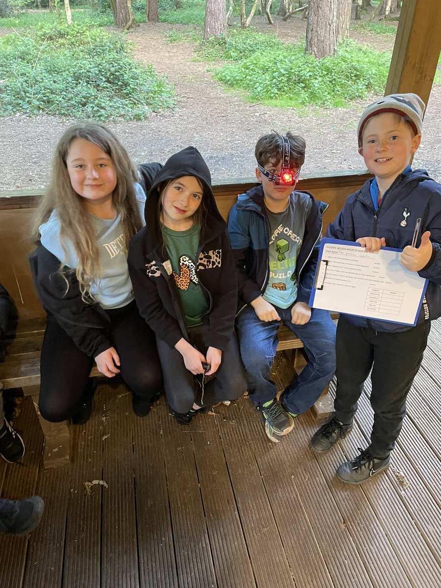 Preparing for a scavenger hunt!