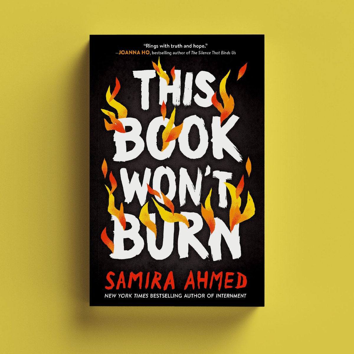 🔥'Reading is dangerous because it shows us the truth. Words give us power; that's why some adults want to silence us'🔥 This Book Won't Burn by @sam_aye_ahm is out 2nd May: brnw.ch/21wJ6gH #ReadBannedBooks