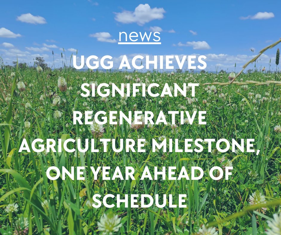 Land to Market member, <a href="/UGG/">UGG</a>, has some BIG news for #EarthMonth -- UGG® celebrates a significant milestone of influencing 1 million acres of #grasslands across 80 farms in #Australia towards #regenerative farmland. lnkd.in/eV35y5J3.
