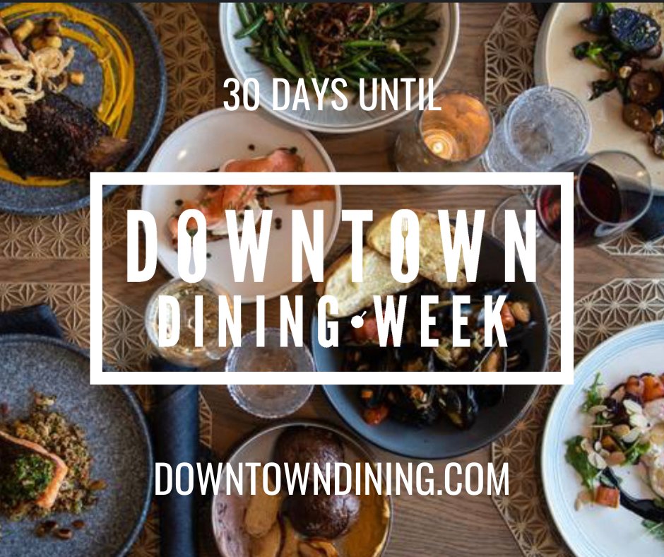 MilwDowntown's tweet photo. The countdown begins!! We are just 30 days away from Downtown Dining Week, and we cannot be more excited! ✨ With over 30 different restaurants to choose from, stop by downtown for a yummy meal, and all the best vibes! Happy Dining!
#downtowndiningweek #milwaukeedowntown https://t.co/koHEi8JPXY