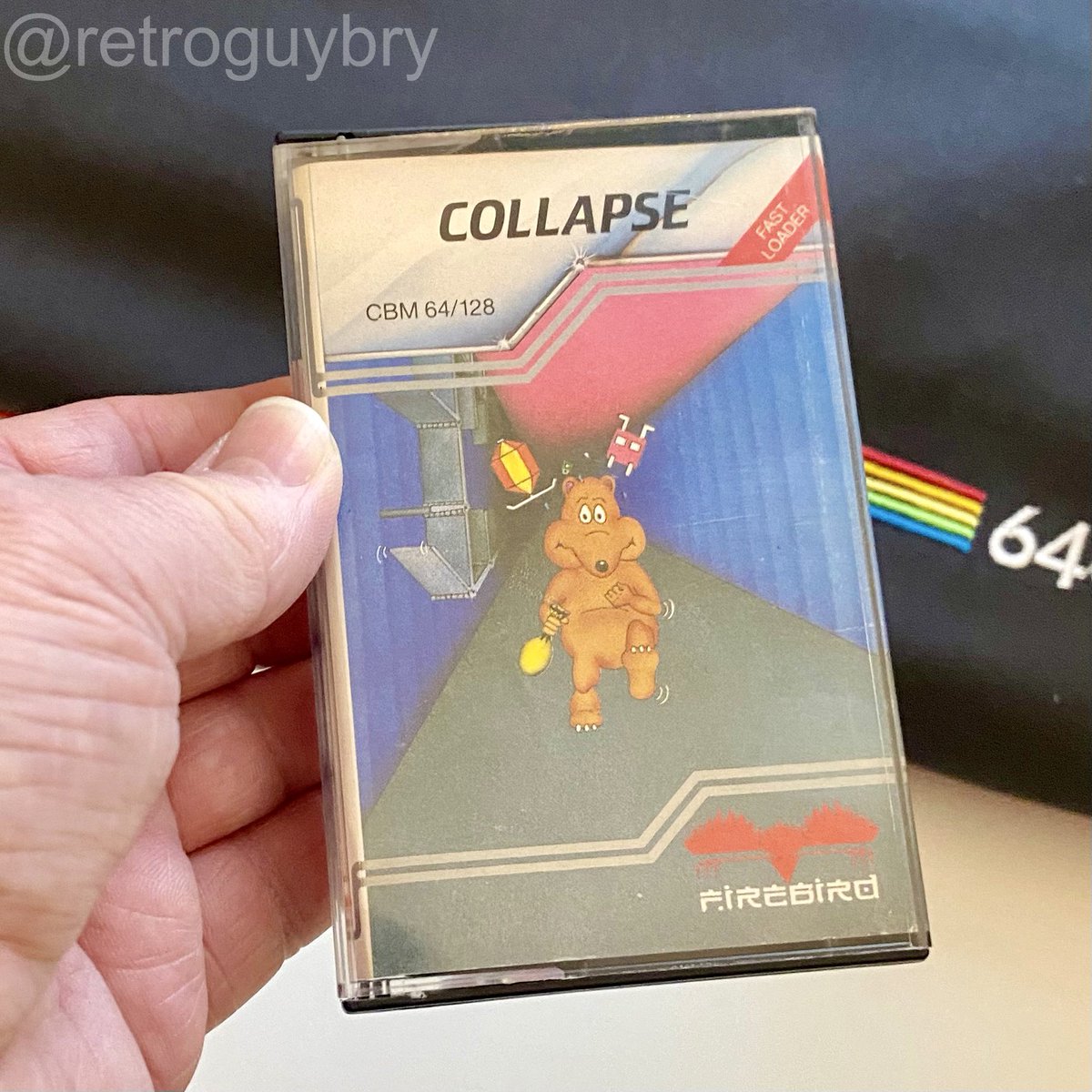 retroguybry's tweet image. Collapse (1985) by Firebird Software. It’s taken me ages to work out what the heck I’m supposed to be doing and I even read the instructions! Anyway, I think I’ve finally figured it out. #Commodore64 #C64 #C64Reposts #Retrogames #ShareYourGames