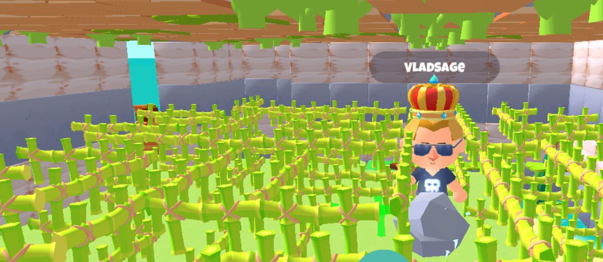 Vlad_Sage9's tweet photo. Welcome to island 24496 in @ParadiseTycoon!
You can go inside through beautiful alley or test your strength in a 2-level labyrinth
Can you find the entrance and exit of my treasury?
You can also test your agility in parkour
Fortes fortuna adjuvat!

#Craftfest #empiresnotvampires https://t.co/SIRCkQqGbV