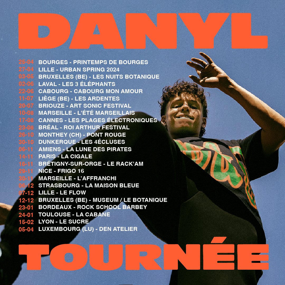 danylchulo's tweet photo. La première vraie tournée arrive ! Rdv à partir de l’automne pour TOUT PETER 🔥
Ouverture de la billetterie ce vendredi 10H, soyez prêts 🛠️
Pour ceux qui ont le + streamé les KHEDMA sur Spotify, RDV dès demain dans vos mails 🏁 https://t.co/iMIgfYDYpn