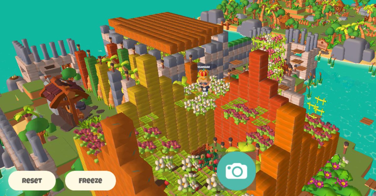 Vlad_Sage9's tweet photo. Welcome to island 24496 in @ParadiseTycoon!
You can go inside through beautiful alley or test your strength in a 2-level labyrinth
Can you find the entrance and exit of my treasury?
You can also test your agility in parkour
Fortes fortuna adjuvat!

#Craftfest #empiresnotvampires https://t.co/SIRCkQqGbV