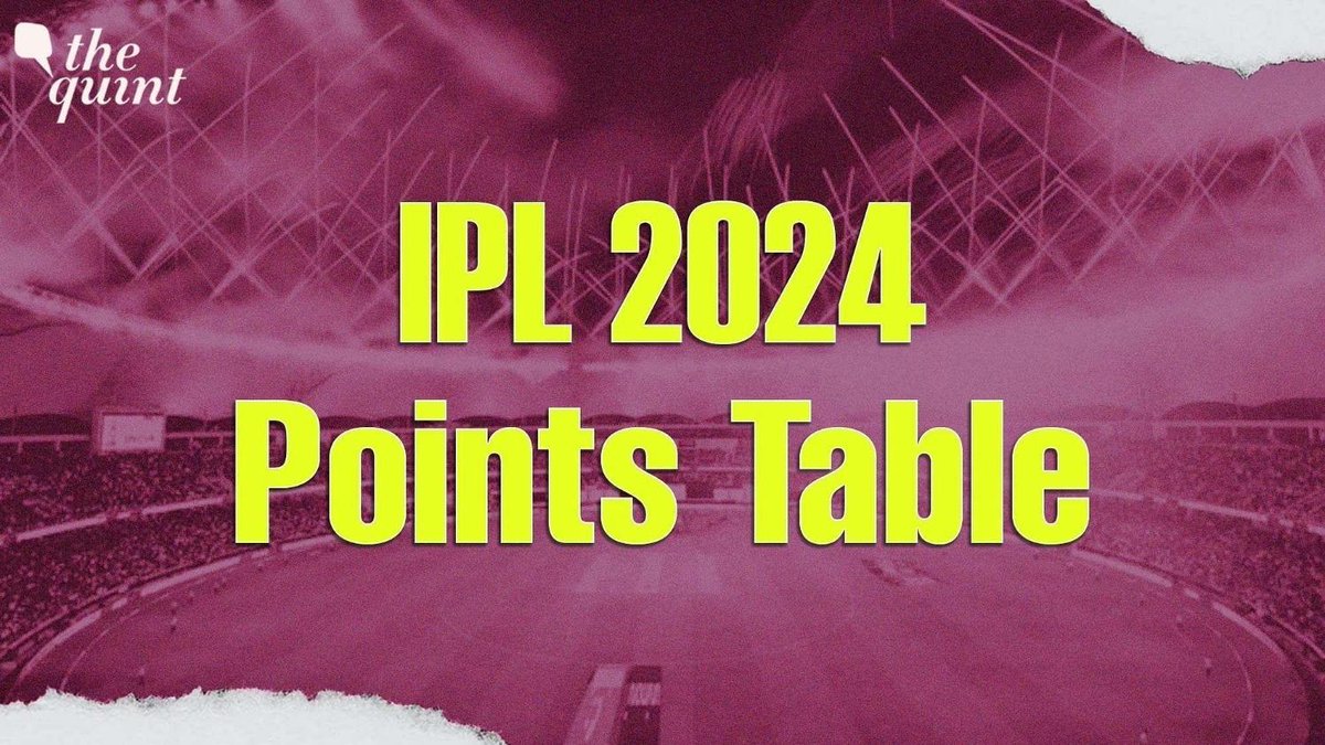 IPL Points Table 2024: LSG moved to position 4 in the standings table after winning against CSK. thequint.com/indian-premier…