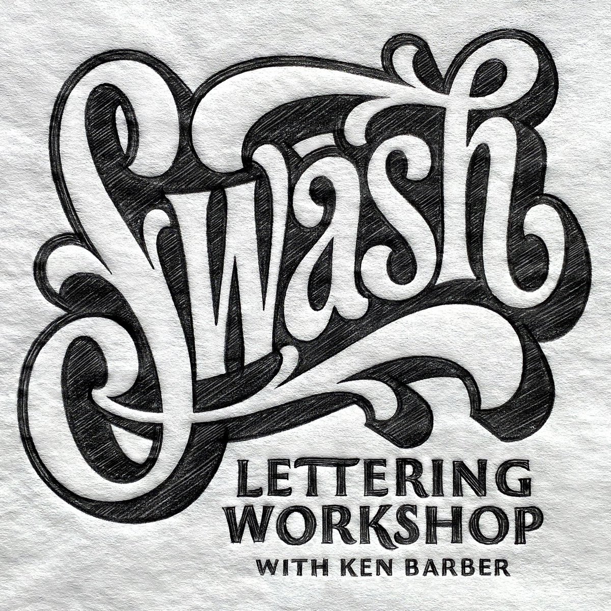 Learn to draw stunning swash lettering in my May 11 online workshop. Register for the live or recorded session: eventbrite.com/e/swash-letter…