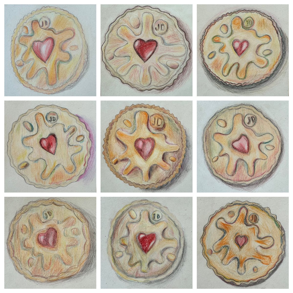 More mouth-watering coloured pencil drawings created by our #Year9 #KS3 #Art pupils as part of their Food Glorious Food project in response to the artist <a href="/joelpenkman/">Joel Penkman</a>. Well done, boys! #proudteacher #loveteaching