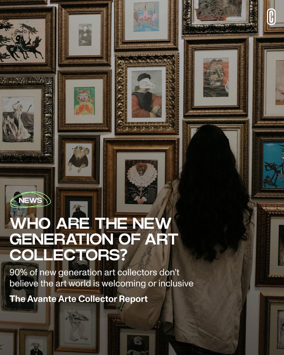 Cohart (@joincohart) on Twitter photo There’s a new generation collecting art and the community is growing — with half of those surveyed starting collections within the last 5 years and 40% spending more than $10,000 every year on art 📈
Full report from <a href="/avant_arte/">Avant Arte</a> 📝 avantarte.com/insights/artic… There’s a new generation collecting art and the community is growing — with half of those surveyed starting collections within the last 5 years and 40% spending more than $10,000 every year on art 📈
Full report from <a href="/avant_arte/">Avant Arte</a> 📝 avantarte.com/insights/artic…