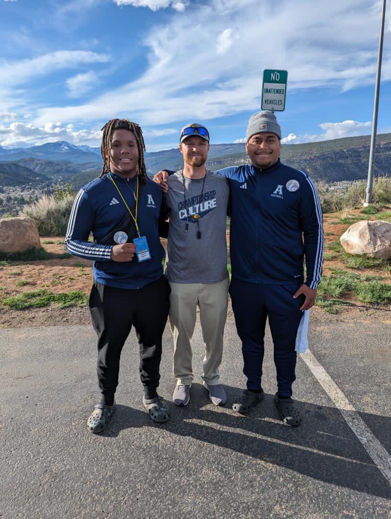 FaaoTalanoa61's tweet photo. Grateful and Blessed for the chance to visit Fort Lewis College! @FLCCoach_Cox @FLCFootball @Coach_SBrown @TheCoach7Bible @conrad_wallis @FLCCoach_Grinde @DonnyMooreJr @CoachAgno @MaxTaufaao @Poohcrews32 @KentCrews59 @Aquinas_Falcons https://t.co/mN4Zfypw96