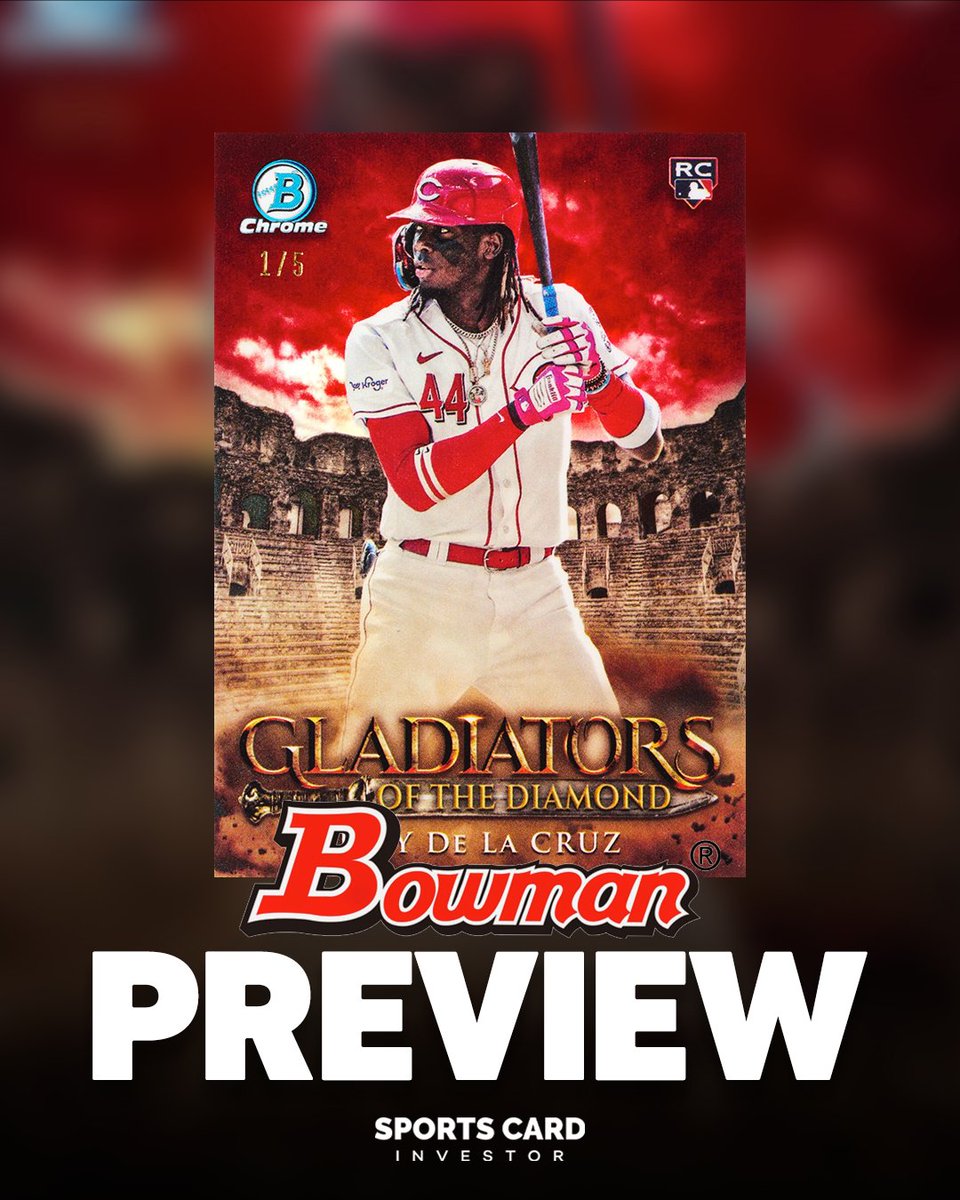 What's your initial reaction to the new Bowman case hit, Gladiators of the Diamond? 🤔