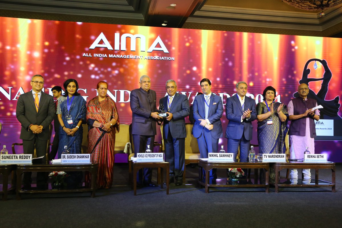 Congratulations to Mr Ashish Bharat Ram, Chairman & MD, @srflimited for winning the ‘AIMA Managing India Award- Emerging Business Leader of the Year’!

Mr Bharat Ram has steered @srflimited to notable achievements, including expansion into new markets, diversification of product