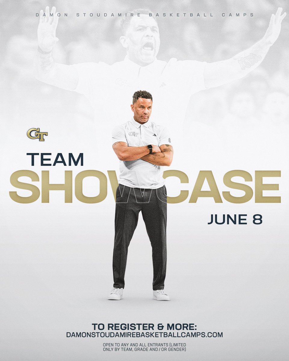Our staff is excited to host the first @Iambiggie503 𝐓𝐞𝐚𝐦 𝐒𝐡𝐨𝐰𝐜𝐚𝐬𝐞 happening June 8th 🏀 Registration is now 𝗟𝗜𝗩𝗘 for all varsity boys basketball teams. For info & to sign up ➡️ buzz.gt/BballCamps