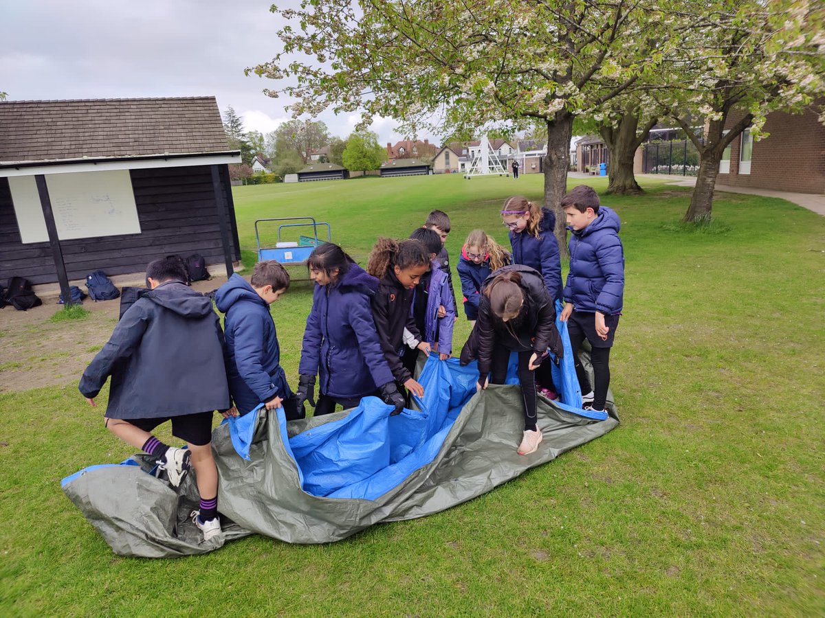 Year 6 pupils enjoying their second week of activities as part of the Prep Outdoor Pursuits programme 😀