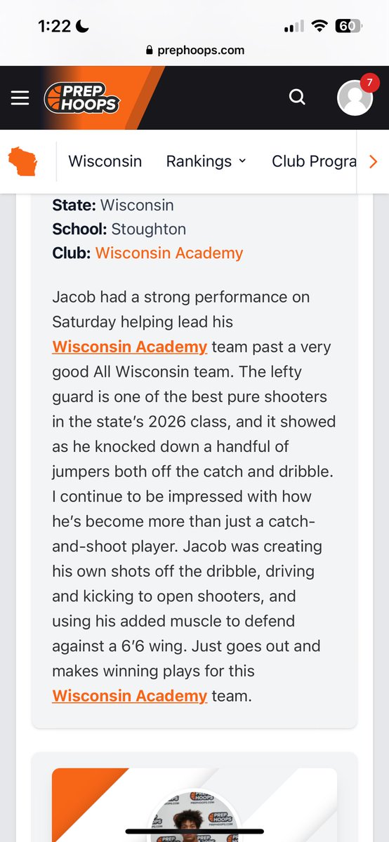 Thank You for the write up! @PrepHoops_WI @PHCircuit @WiscoAcademy @acta_hoops @StoughtonHoop @WisBBYearbook @Evan_Flood