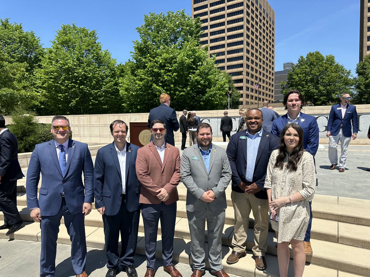 Team @AFPGeorgia representing at the SB233 bill signing. #gapol