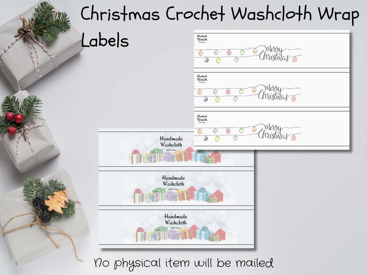 I just added some festive #Christmas #crochet dishcloth/washcloth wraps to my shop. Check them out! #EtsyStarSeller #vendordisplay #craftfair
teresafraser17.etsy.com